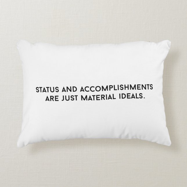 Materielle Ideale Akzente Kissen (Vorderseite)