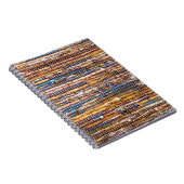 Materielle Wolldecke Notizblock (Rechte Seite)