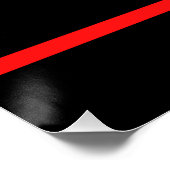 Materiezustandssensor Glänzendes Poster (Ecke)