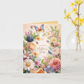 Maternal Glow Karte (Gelbe Blume)