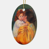 Maternal Kiss Keramikornament (Links)