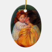 Maternal Kiss Keramikornament (Vorne)