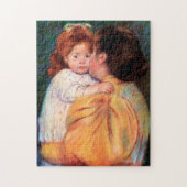 Maternal Kiss | Mary Cassatt Jigsaw Puzzle (Vertikal)