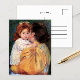 Maternal Kiss | Mary Cassatt Postcard Postkarte