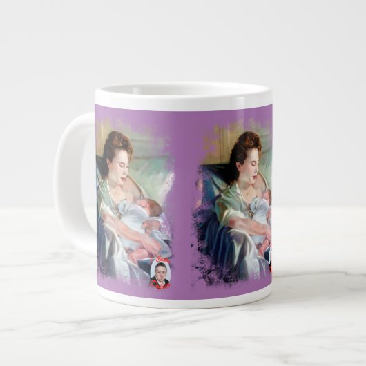 Maternidad Jumbo-Tasse (Vorderseite Links)