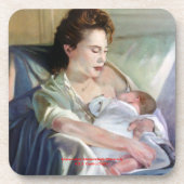 Maternidad/Maternidade/Mutterschaft Getränkeuntersetzer (Vorderseite)