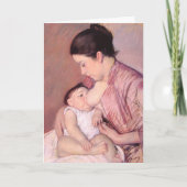 Maternite | Mary Cassatt Karte (Vorderseite)