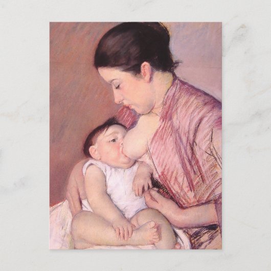 Maternite | Mary Cassatt Postkarte (Vorderseite)