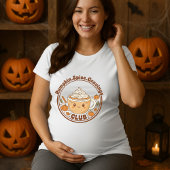 Maternity Pumpkin Spice Cravings Club T-Shirt