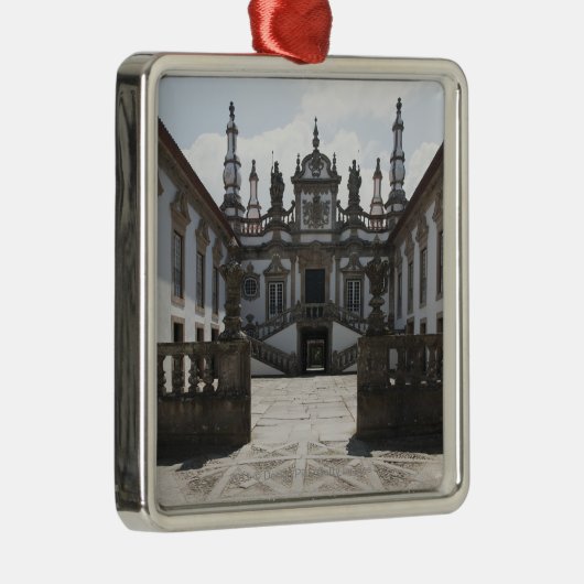 Mateus Palast Silbernes Ornament (Rechts)