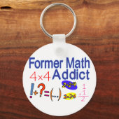 Math Addict Schlüsselanhänger (Vorderseite)