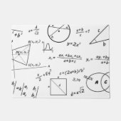 Math Algebra Geometry Whiteboard Fußmatte (Vorderseite)