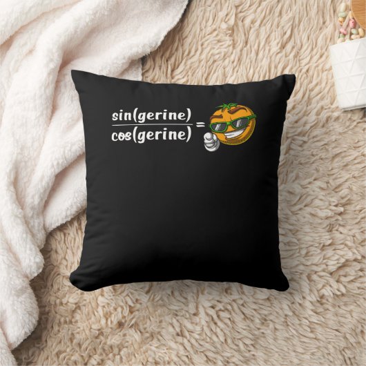 Math Algebra Mandarine Funny Science Joke Kissen (Decke)