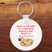 math and pizza schlüsselanhänger (Vorderseite)