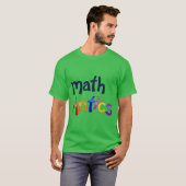 Math Antics Farb-Logo T-Shirt (Vorne ganz)