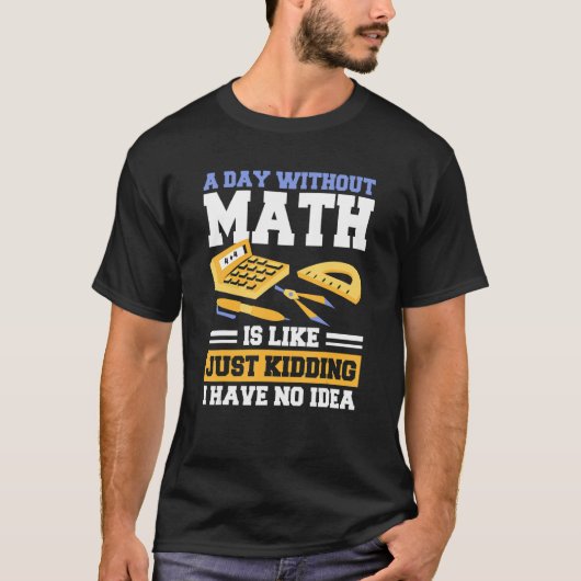 Math Apparel für Mathematik Geek T-Shirt (Vorderseite)