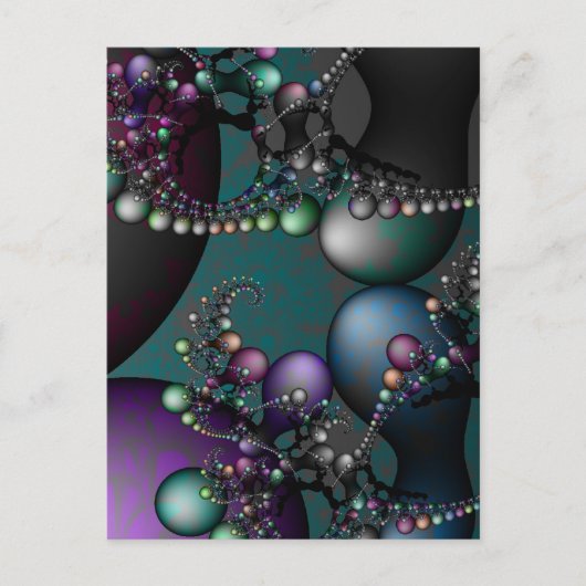 Math Art Postkarte (Vorderseite)