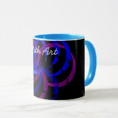 Math Art Ring Coffee Tasse (VorderseiteRechts)