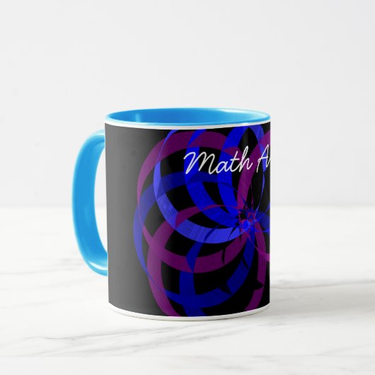 Math Art Ring Coffee Tasse (Vorderseite Links)