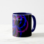 Math Art Ring Coffee Tasse (VorderseiteRechts)