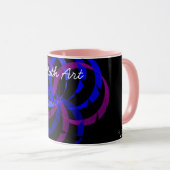 Math Art Ring Coffee Tasse (VorderseiteRechts)