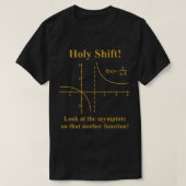 Math asymptote T-Shirt (Design vorne)
