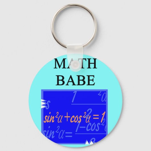 MATH BABE SCHLÜSSELANHÄNGER (Vorderseite)