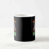 Math Brain Heart Skeleton Hand Zombie Halloween Kaffeetasse (Mittel)