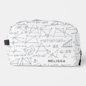 Math Calculations and forms Personalisiert name Waschbeutel (Vorderseite)