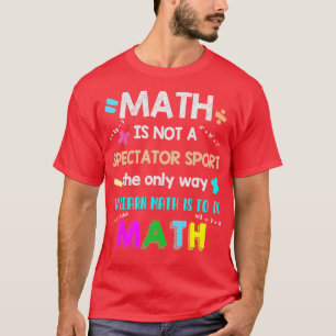 Math Calculator Math Facts Math 3. Stufe Mathemati T-Shirt
