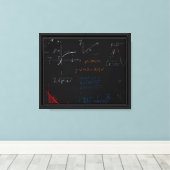 Math Canvas Print Leinwanddruck (Insitu (Holzboden))
