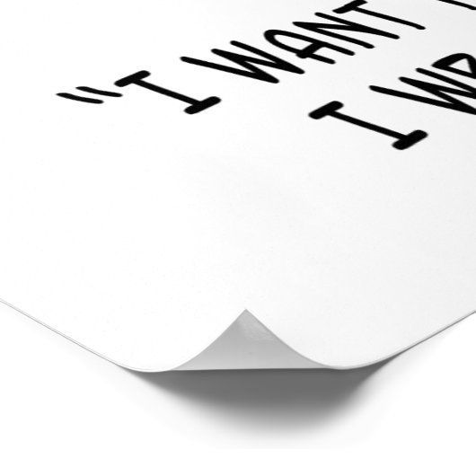 Math Cartoon 6487 Poster (Ecke)