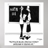 Math Cartoon 6838 Poster (Vorne)