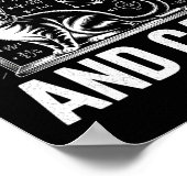 Math Cat Lover Funny Math Teacher I Love Math And Poster (Ecke)