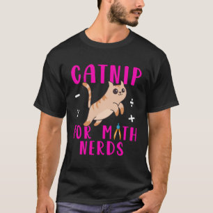 Math Cat Lover Teacher Haustier Eigentümer Spaß Ne T-Shirt