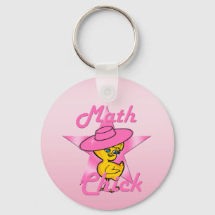 Math Chick #8 Schlüsselanhänger