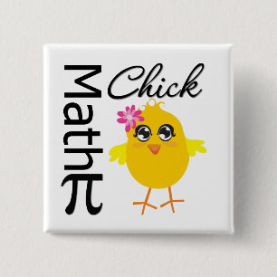 Math Chick Button