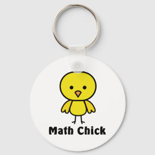 Math Chick Schlüsselanhänger
