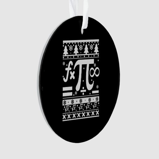Math Christmas Ornament (Vorderseite)