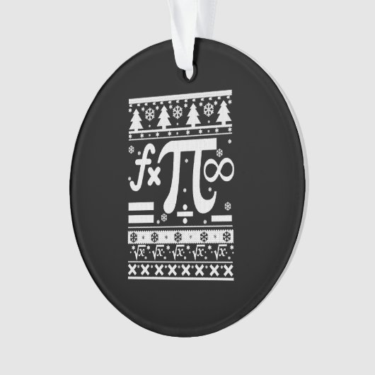 Math Christmas Ornament (Vorderseite)