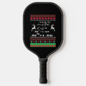 MATH CHRISTMAS PICKLEBALL SCHLÄGER (Vorderseite)