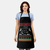 MATH CHRISTMAS SCHÜRZE (Getragen)