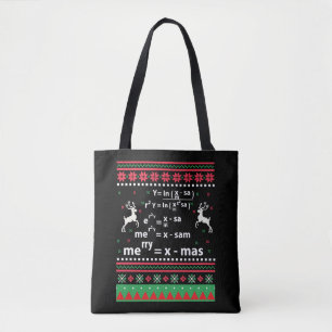 MATH CHRISTMAS TASCHE