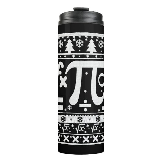 Math Christmas Thermosbecher (Vorderseite)