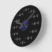 Math Clock Runde Wanduhr (Winkel)