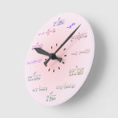 Math Clock Runde Wanduhr (Winkel)