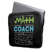 Math Coach Mathematics Tutor Laptopschutzhülle (Vorderseite Links)
