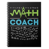 Math Coach Mathematics Tutor Notizblock (Vorderseite)