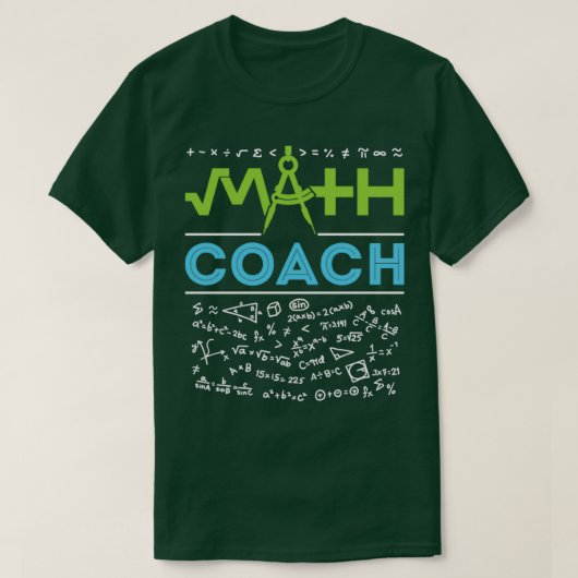 Math Coach T-Shirt (Design vorne)