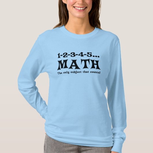 Math Counts T - Shirt (Vorderseite)